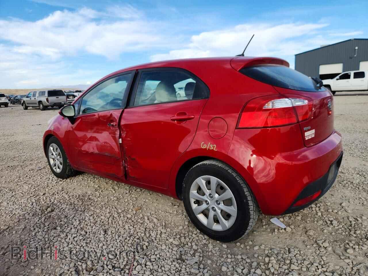 2013 KIA RIO - VIN: KNADM5A34D6205719 - Photo 2