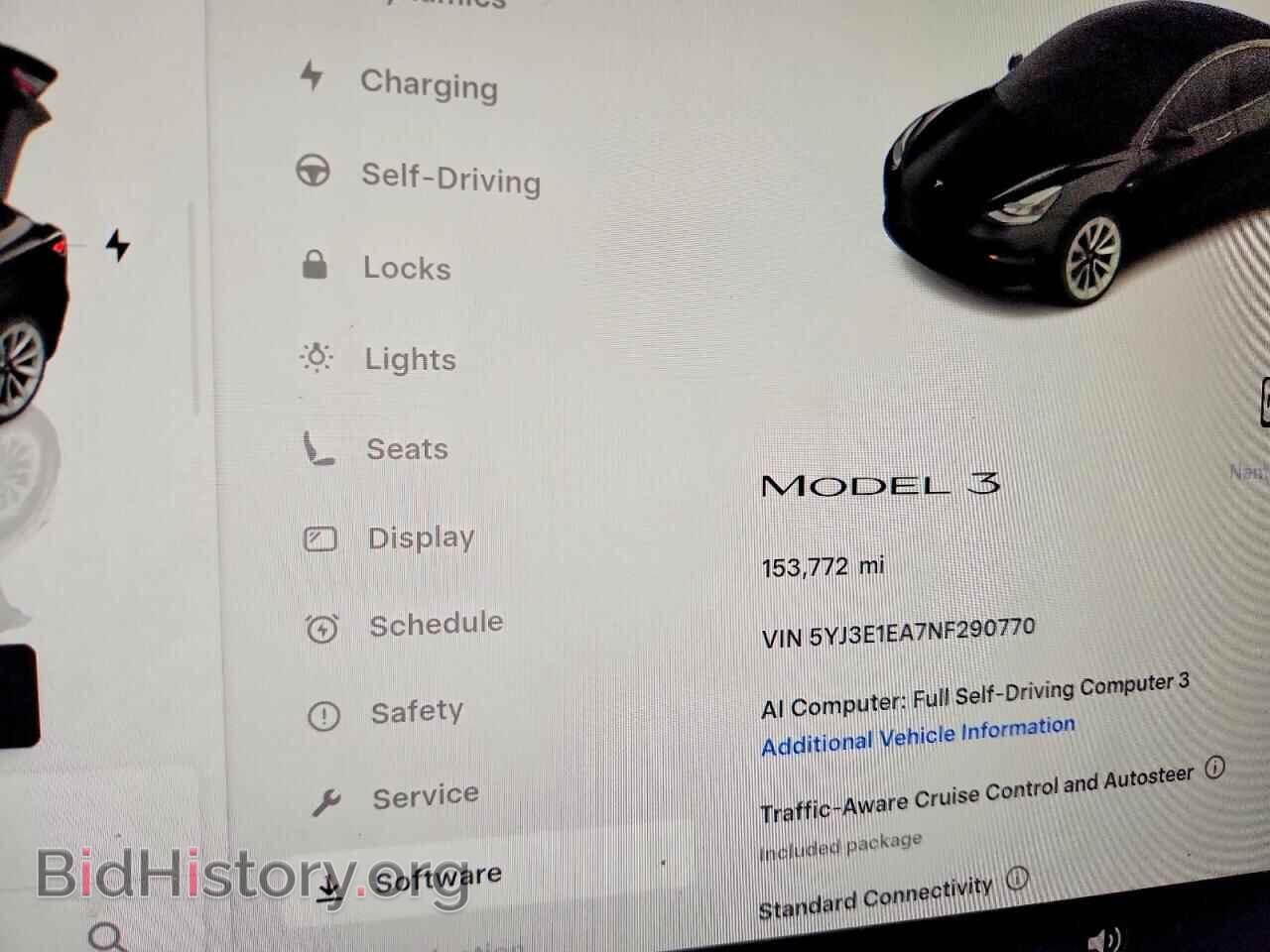 2022 TESLA MODEL 3 - VIN: 5YJ3E1EA7NF290770 - Фото 9