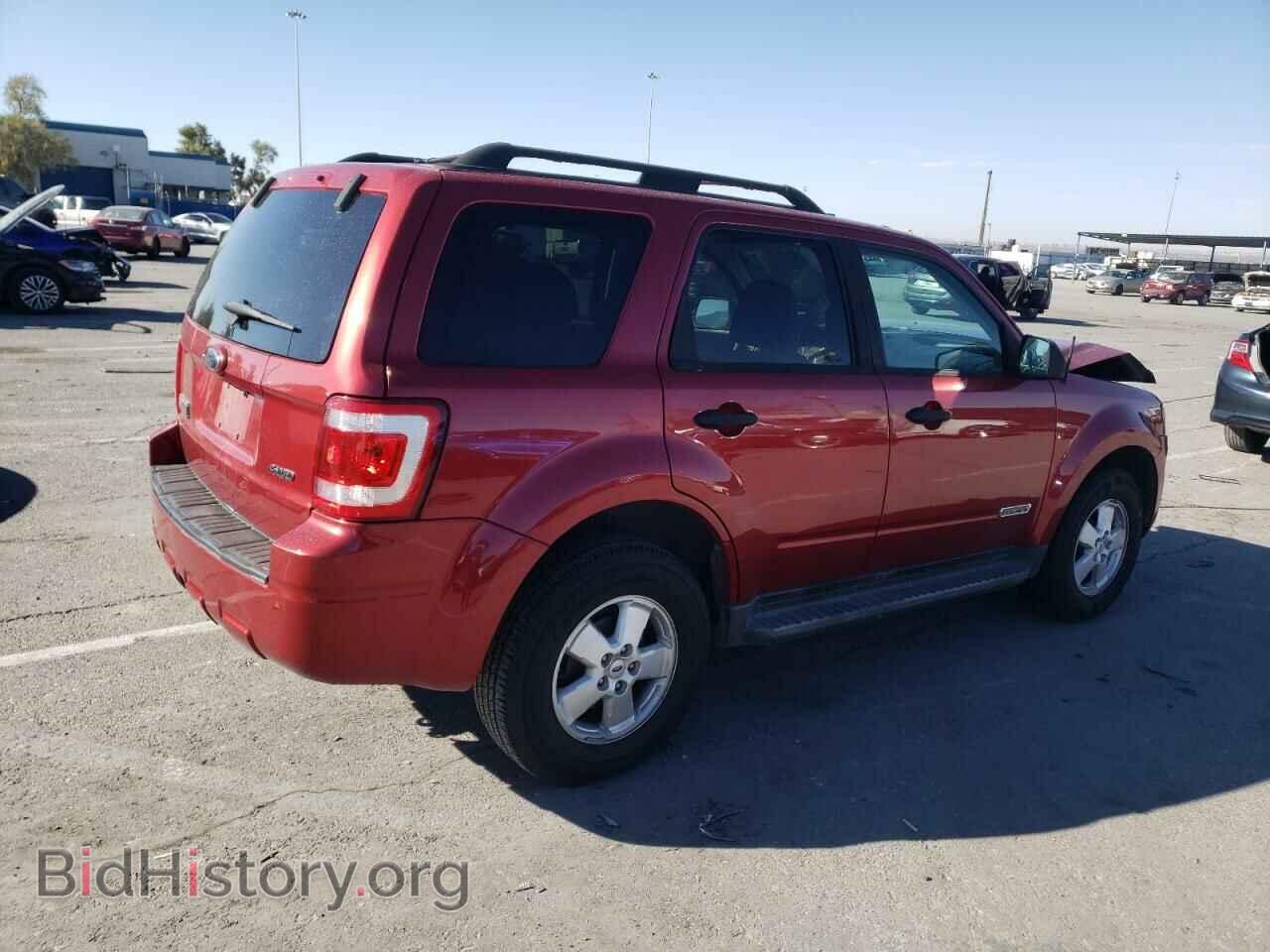 2008 FORD ESCAPE - VIN: 1FMCU93178KA06190 - Фото 3