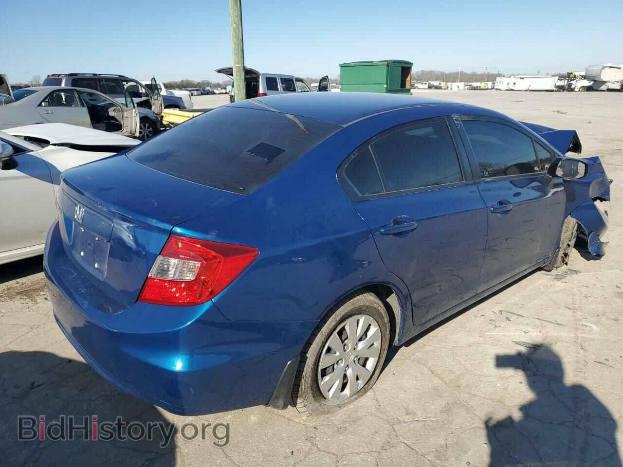 2012 HONDA CIVIC - VIN: 19XFB2F57CE031809 - Фото 3