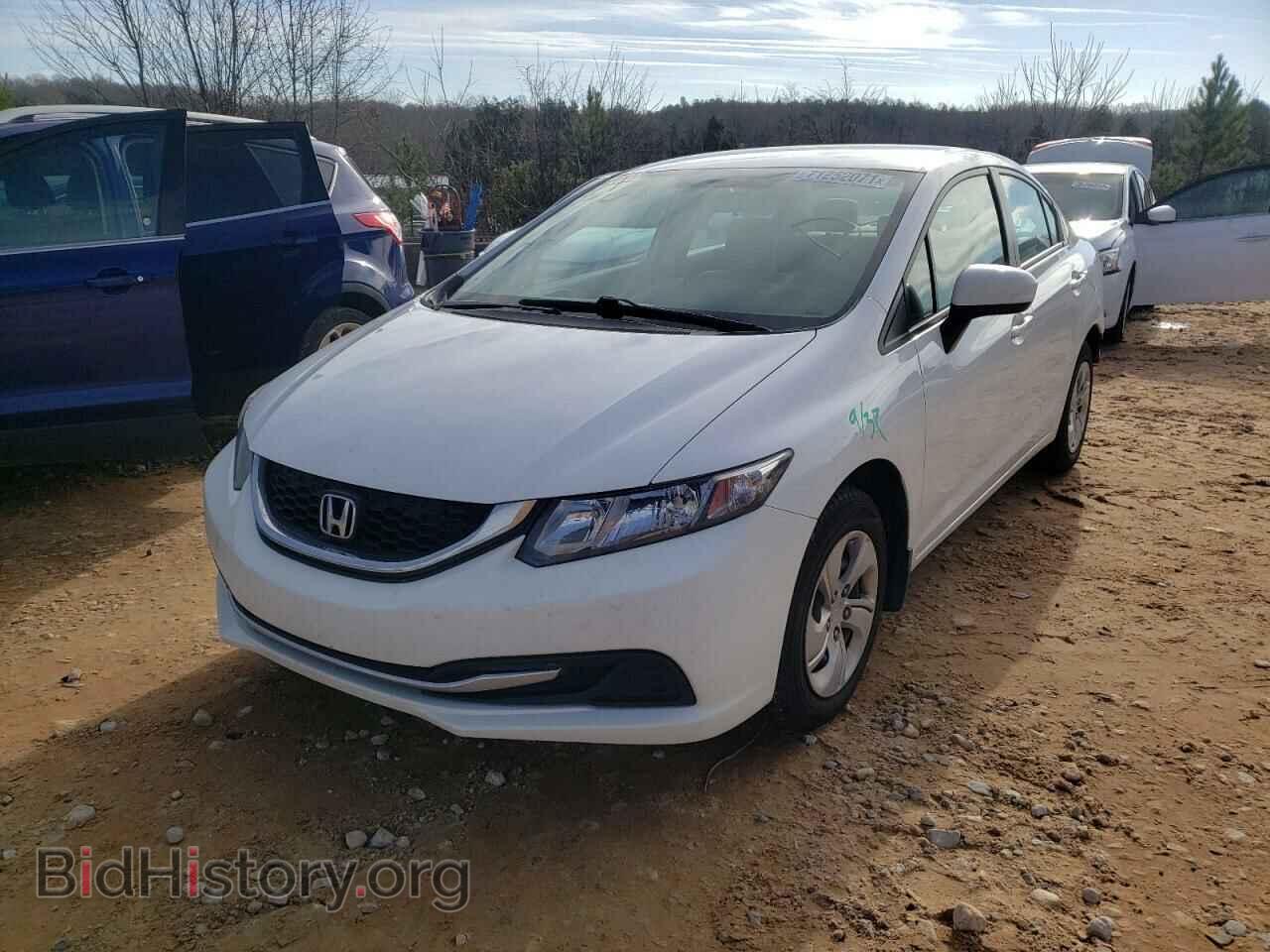 2015 HONDA CIVIC - VIN: 19XFB2F52FE081344 - Фото 2