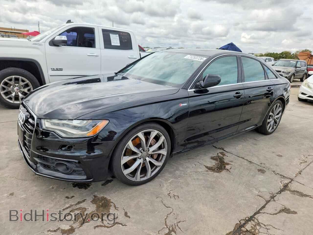2013 Audi A6 Prestige (VIN WAUHGAFC3DN089395) — photo 1 of 12, Copart, damage: hail