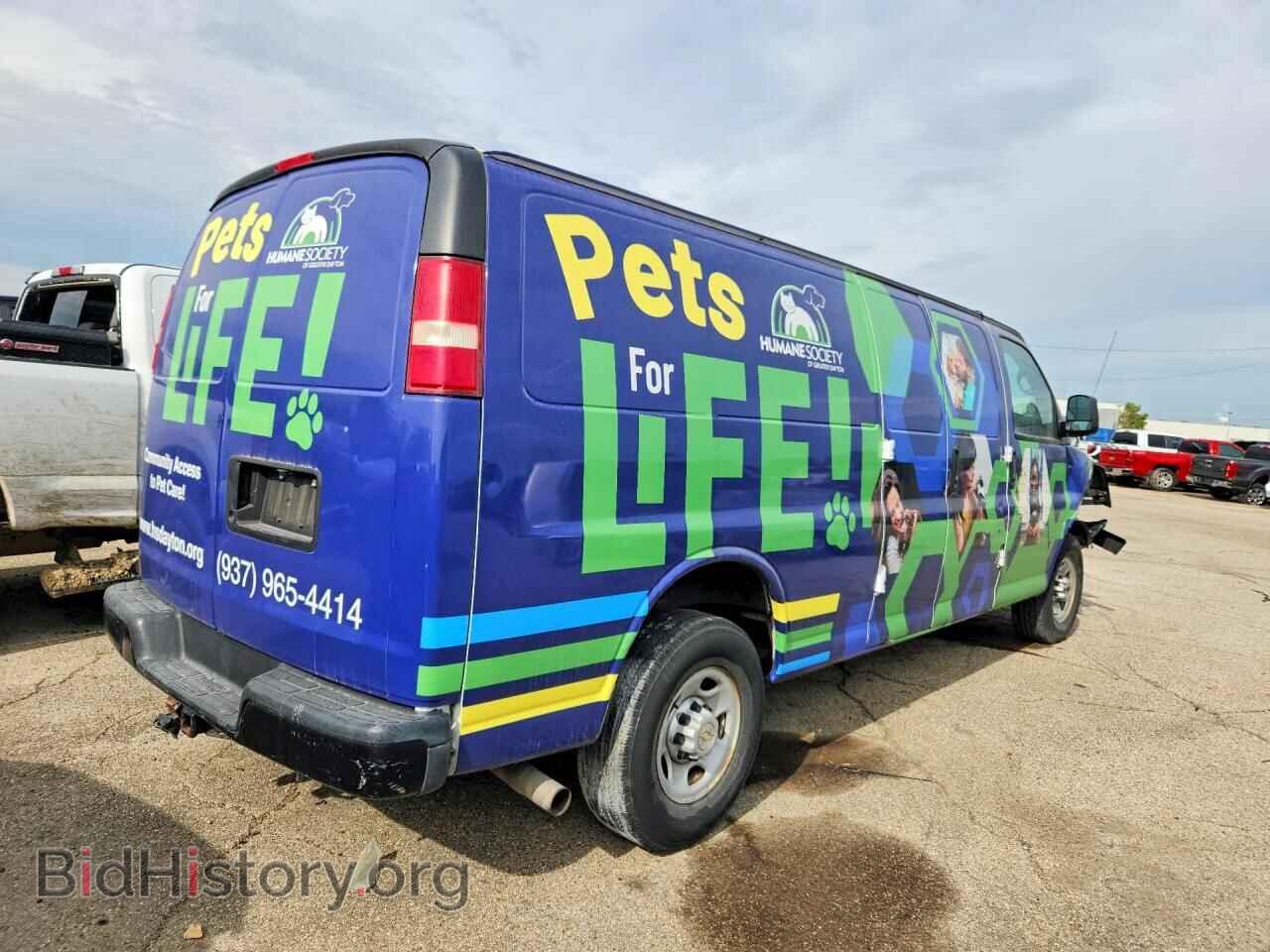 2014 CHEVROLET EXPRESS - VIN: 1GCWGGCA1E1149828 - Photo 3