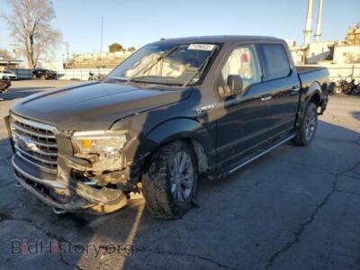 2017 Ford F-150 F150 Super, темно-серый — VIN 1FTEW1EF7HKC04480, Copart