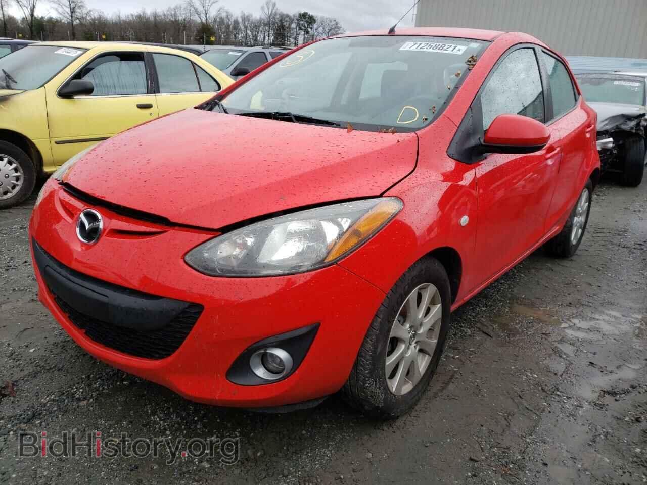 2013 MAZDA 2 - VIN: JM1DE1LY8D0158845 - Фото 2