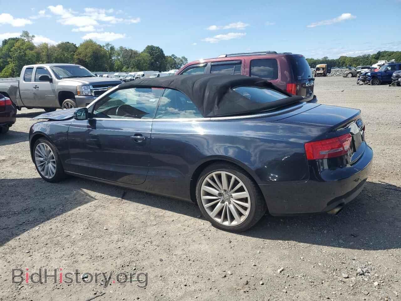 2012 AUDI A5 - VIN: WAULFAFH9CN001067 - Photo 2