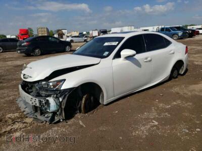 2017 Lexus IS IS 200t, белый — VIN JTHBA1D25H5042751, Copart