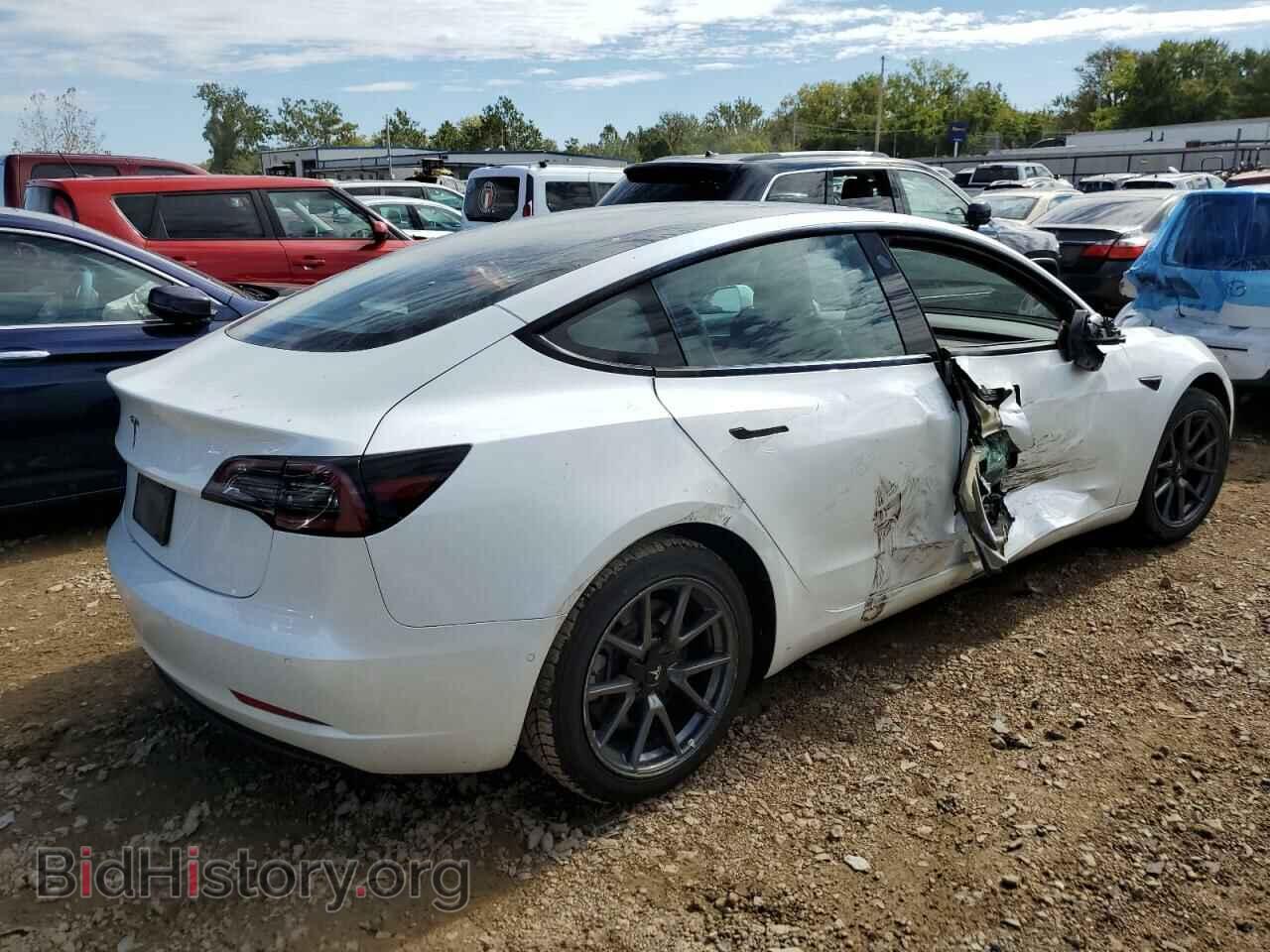 2021 TESLA MODEL 3 - VIN: 5YJ3E1EA4MF095501 - Фото 3