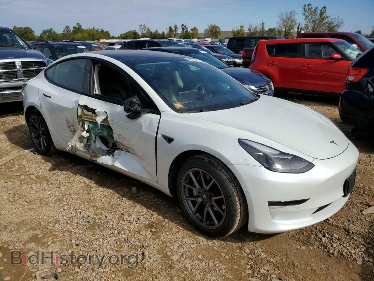 2021 TESLA MODEL 3 - VIN: 5YJ3E1EA4MF095501 - Фото 4