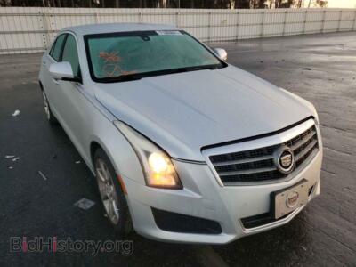 2013 Cadillac ATS ATS Luxury, серебристый — VIN 1G6AB5RX7D0148084, Copart
