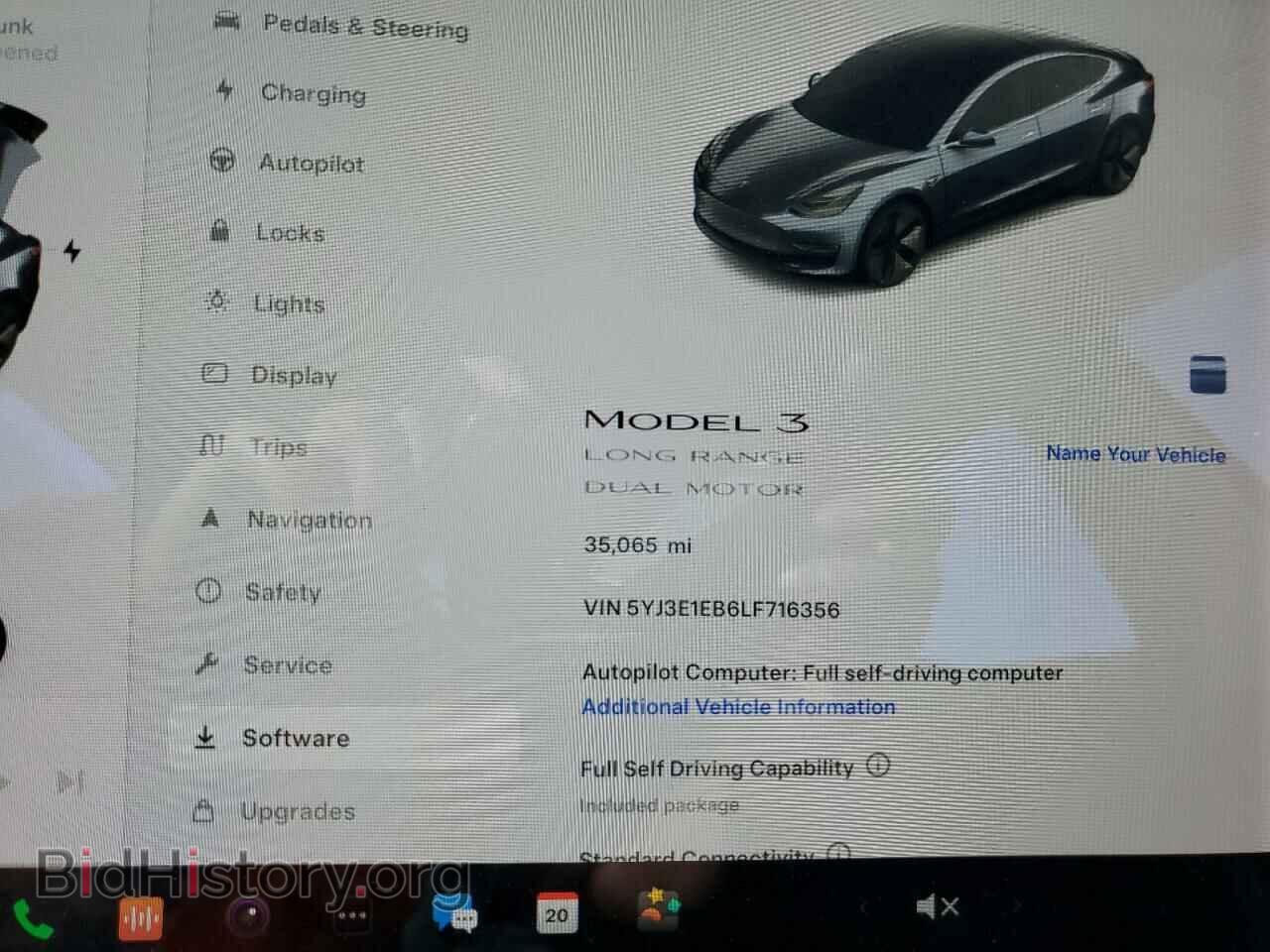 2020 TESLA MODEL 3 - VIN: 5YJ3E1EB6LF716356 - Фото 9