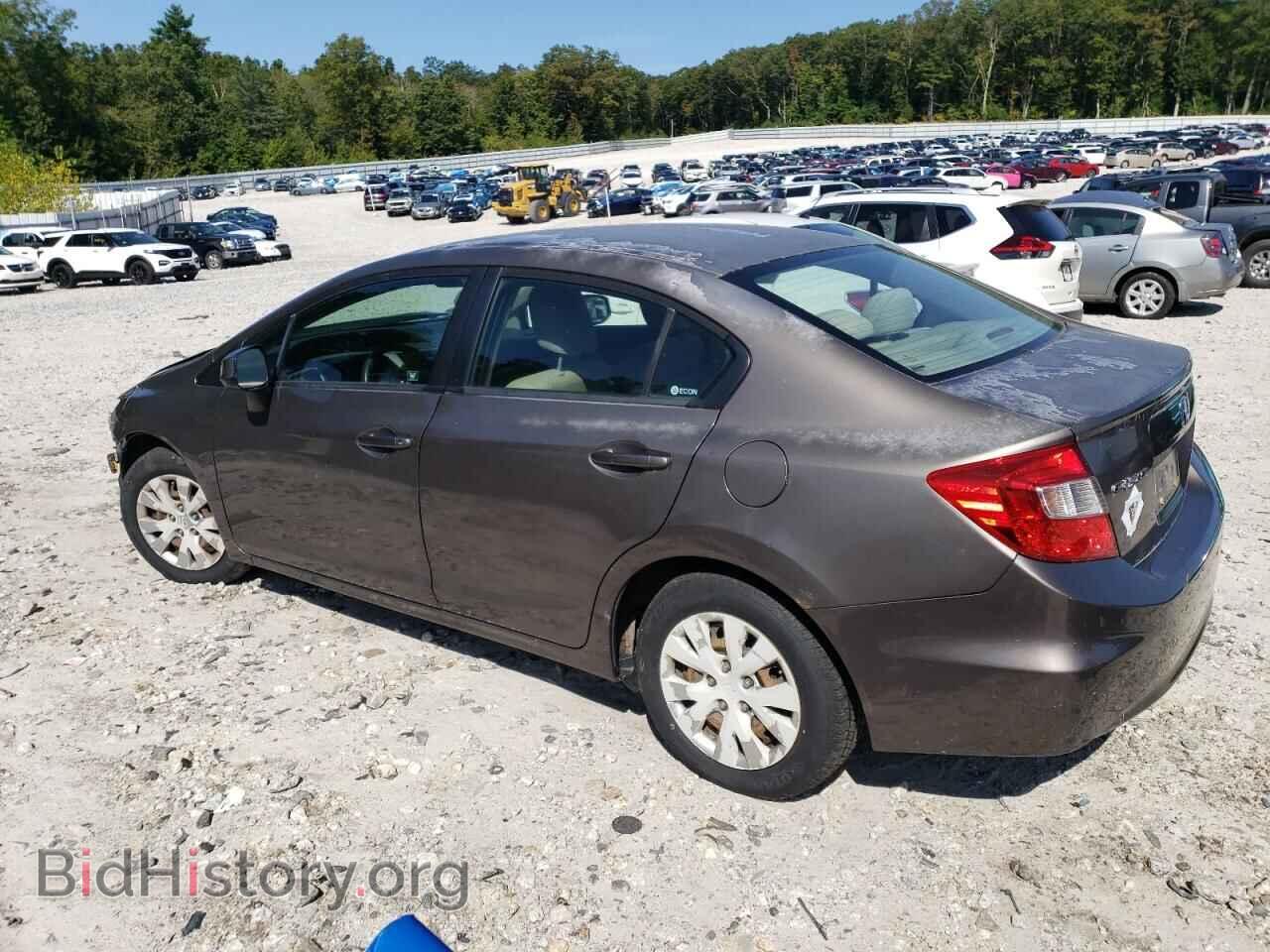 2012 HONDA CIVIC - VIN: 2HGFB2F51CH503637 - Фото 2
