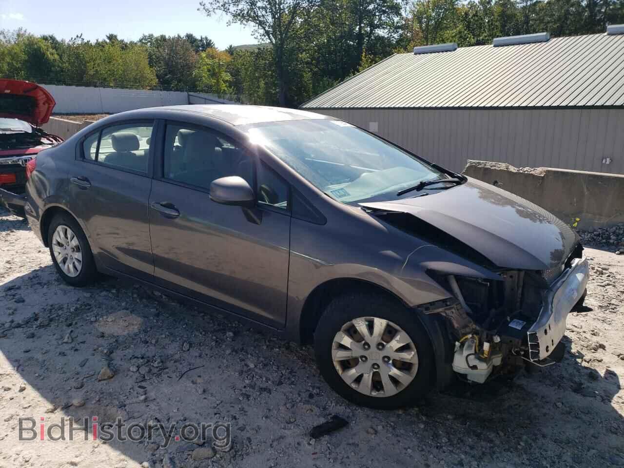 2012 HONDA CIVIC - VIN: 2HGFB2F51CH503637 - Фото 4