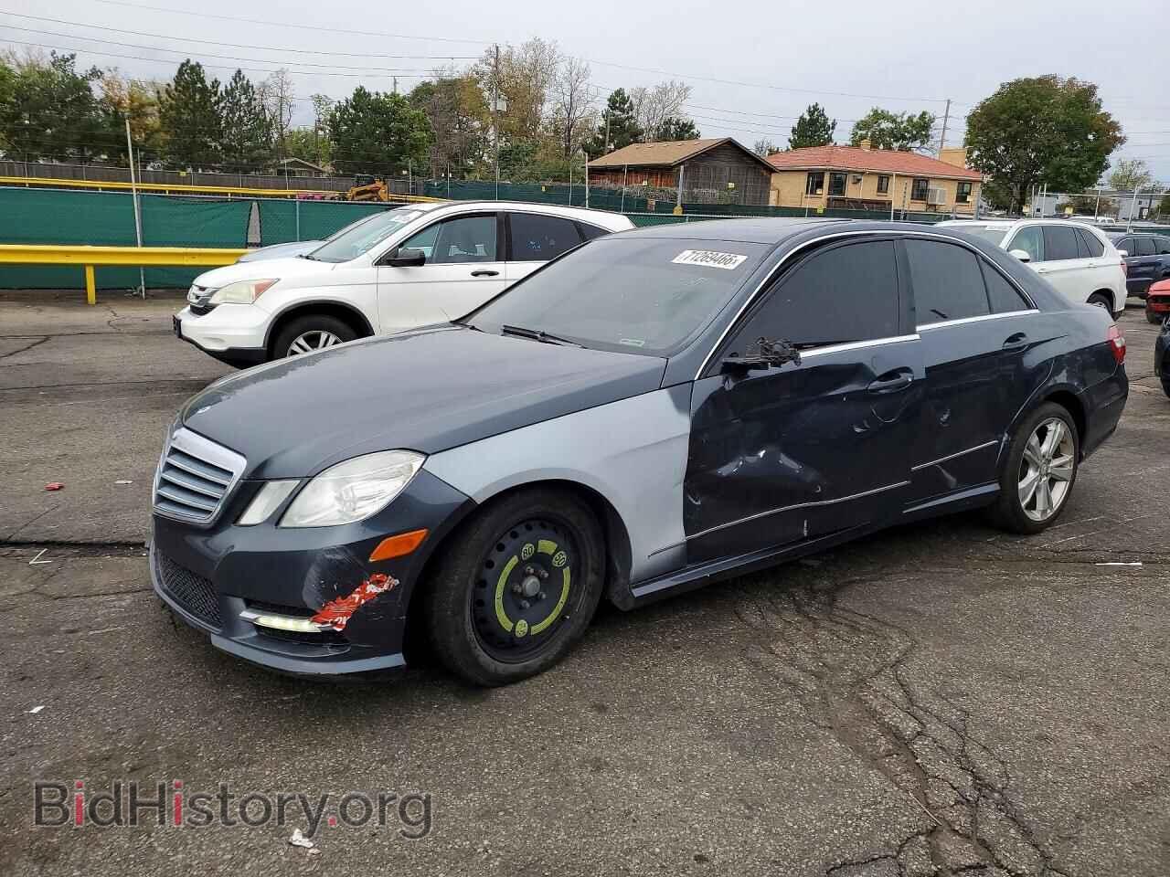 Photo WDDHF8JB7DA721180 - MERCEDES-BENZ E-CLASS 2013