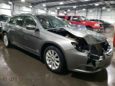 2013 Chrysler 200 200 Tourin, gray — VIN 1C3CCBBB5DN525650, Copart