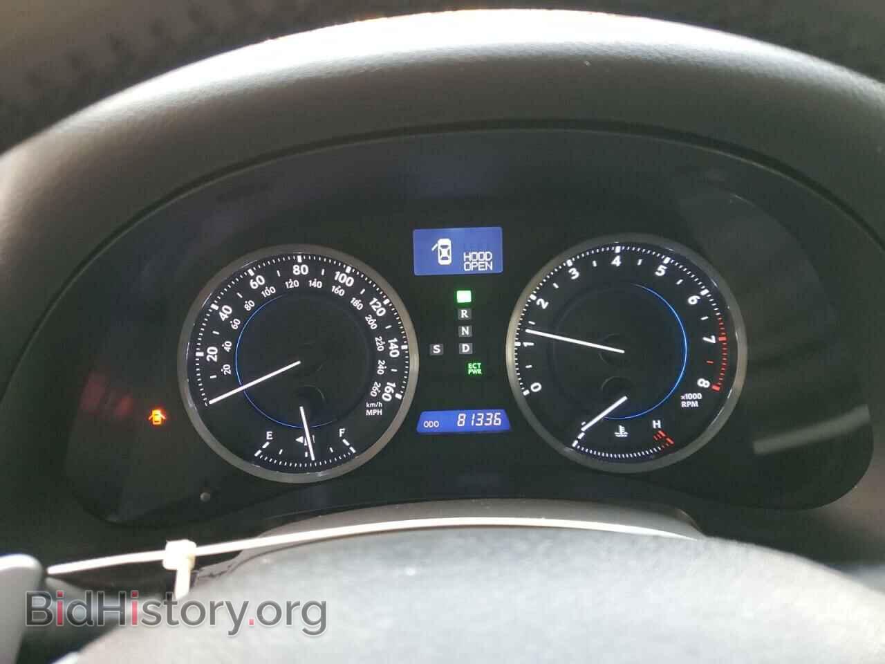 2012 LEXUS IS - VIN: JTHCE5C25C5002857 - Фото 9
