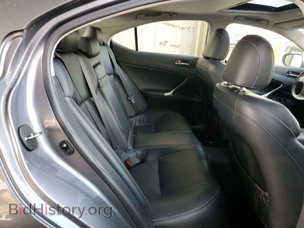 2012 LEXUS IS - VIN: JTHCE5C25C5002857 - Фото 10