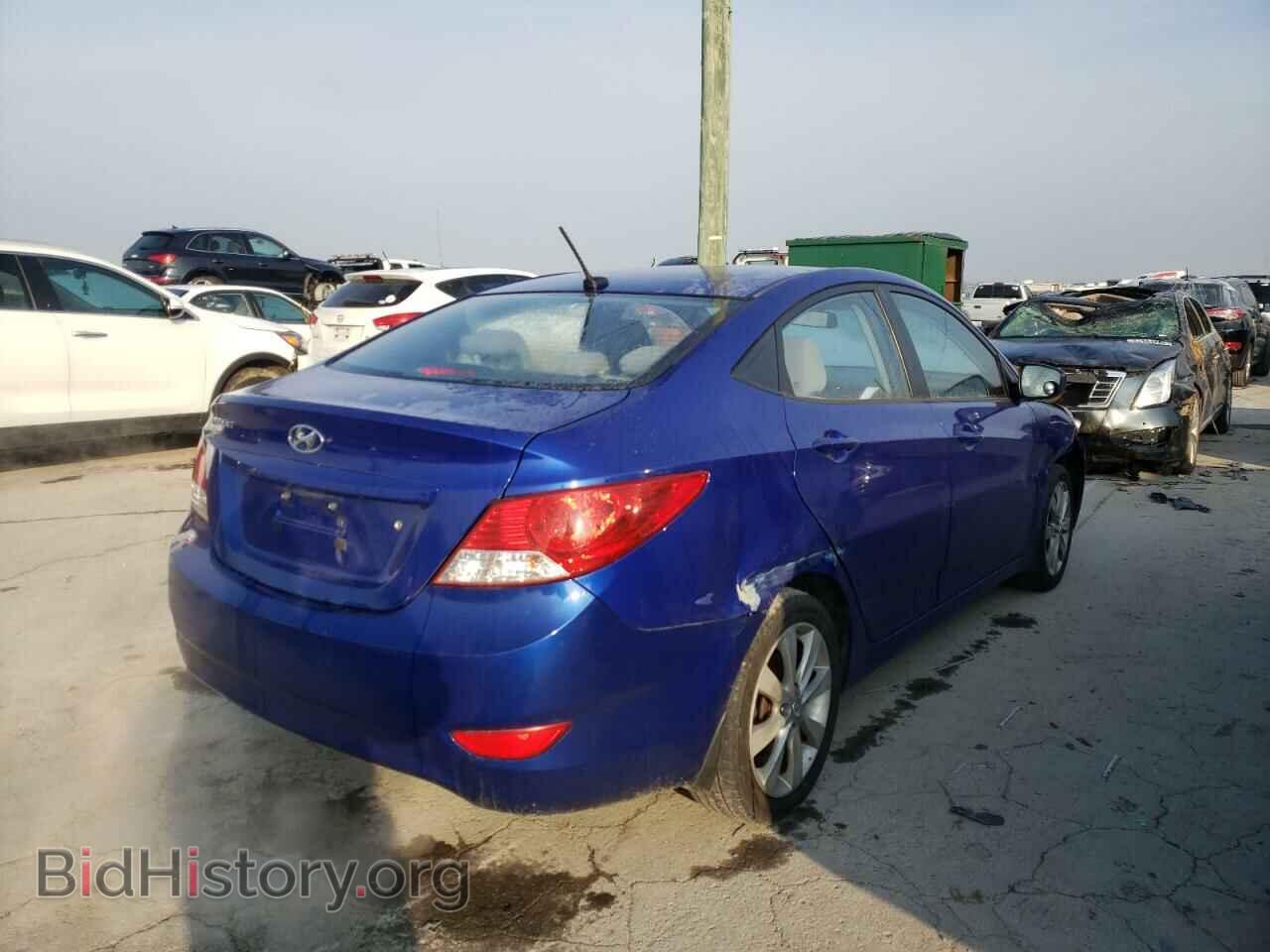 2013 HYUNDAI ACCENT - VIN: KMHCU4AE7DU294235 - Фото 4