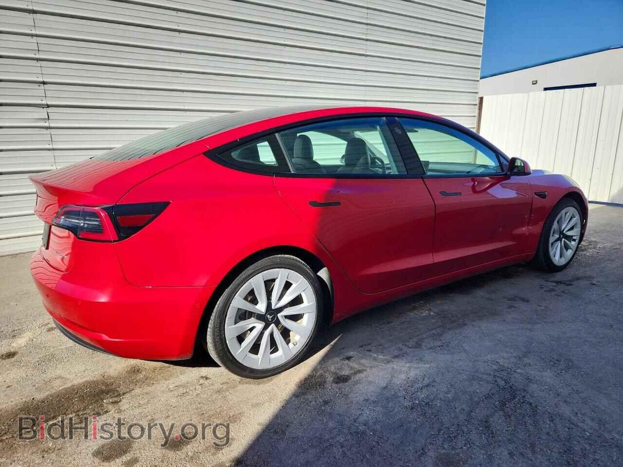 2022 TESLA MODEL 3 - VIN: 5YJ3E1EB2NF305104 - Фото 3