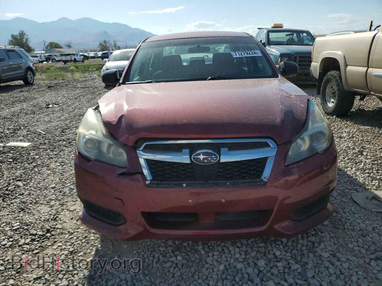 2013 SUBARU LEGACY - VIN: 4S3BMBA60D3039042 - Фото 5