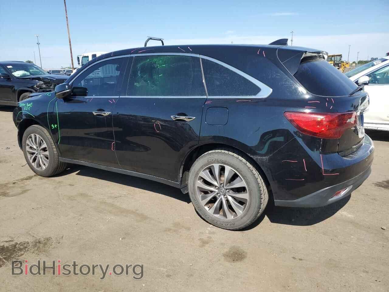 2015 ACURA MDX - VIN: 5FRYD3H42FB010604 - Фото 2