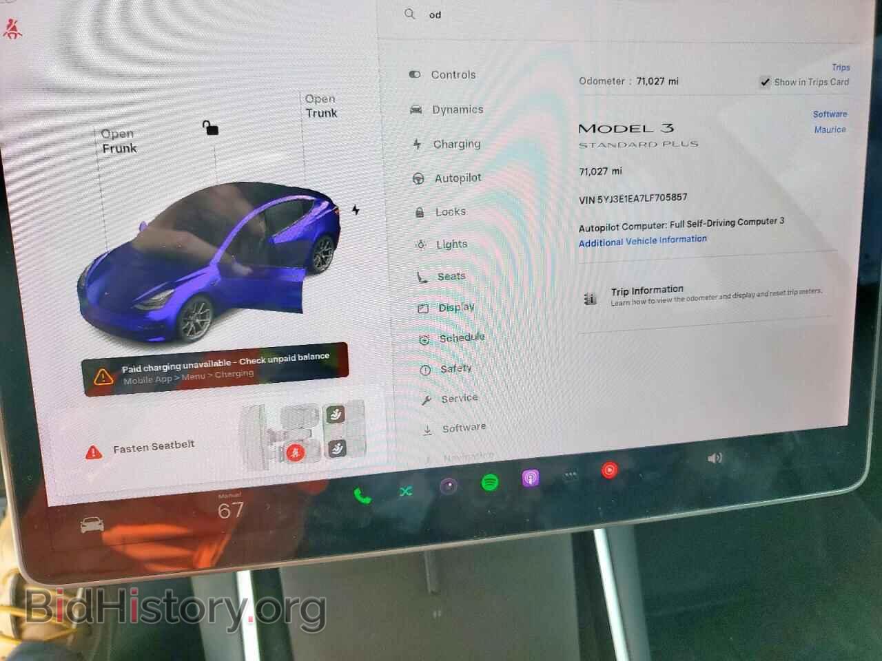 2020 TESLA MODEL 3 - VIN: 5YJ3E1EA7LF705857 - Photo 9