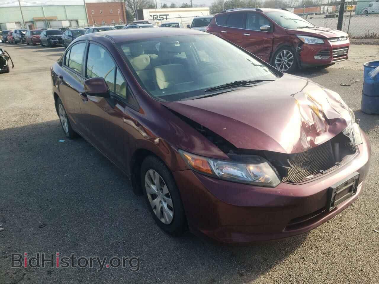 Фотография 2HGFB2F50CH605785 - HONDA CIVIC 2012