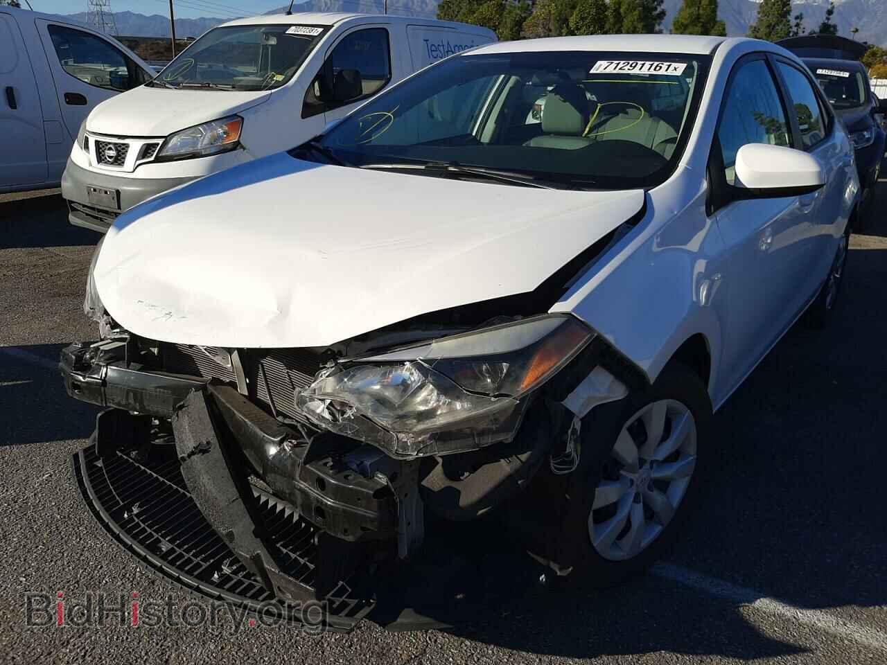 2014 TOYOTA COROLLA - VIN: 5YFBURHEXEP053609 - Фото 2