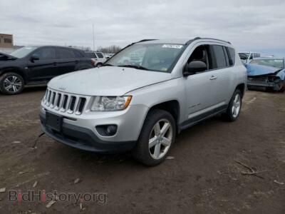 2012 Jeep COMPASS Compass LI, silver — VIN 1C4NJDCB8CD509435, Copart