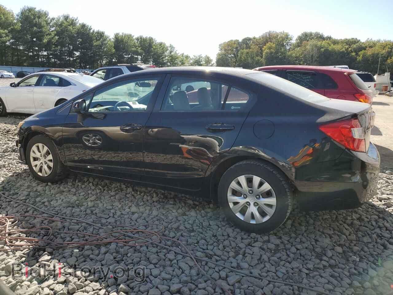 2012 HONDA CIVIC - VIN: 2HGFB2F5XCH329406 - Фото 2
