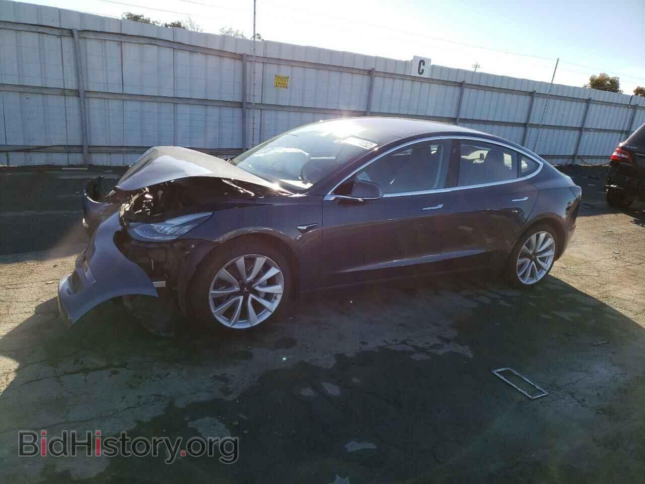 Photo 5YJ3E1EA7JF037152 - TESLA MODEL 3 2018