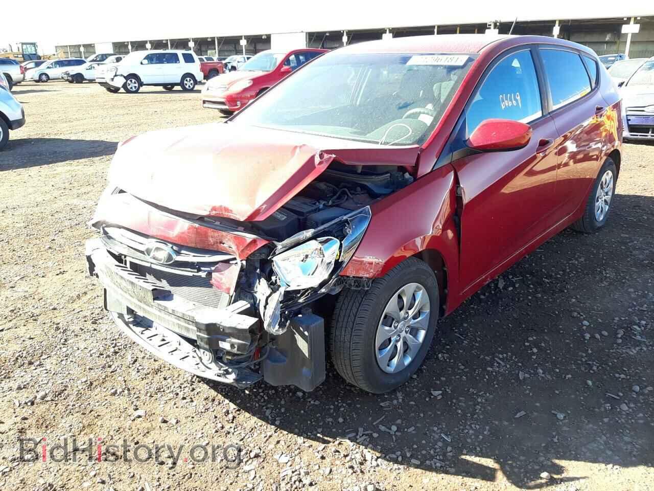 2017 HYUNDAI ACCENT - VIN: KMHCT5AE3HU362920 - Фото 2