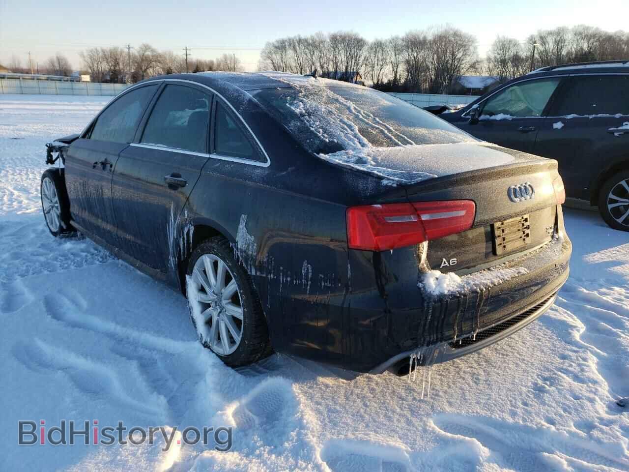 2013 AUDI A6 - VIN: WAUJGAFC2DN006346 - Фото 3