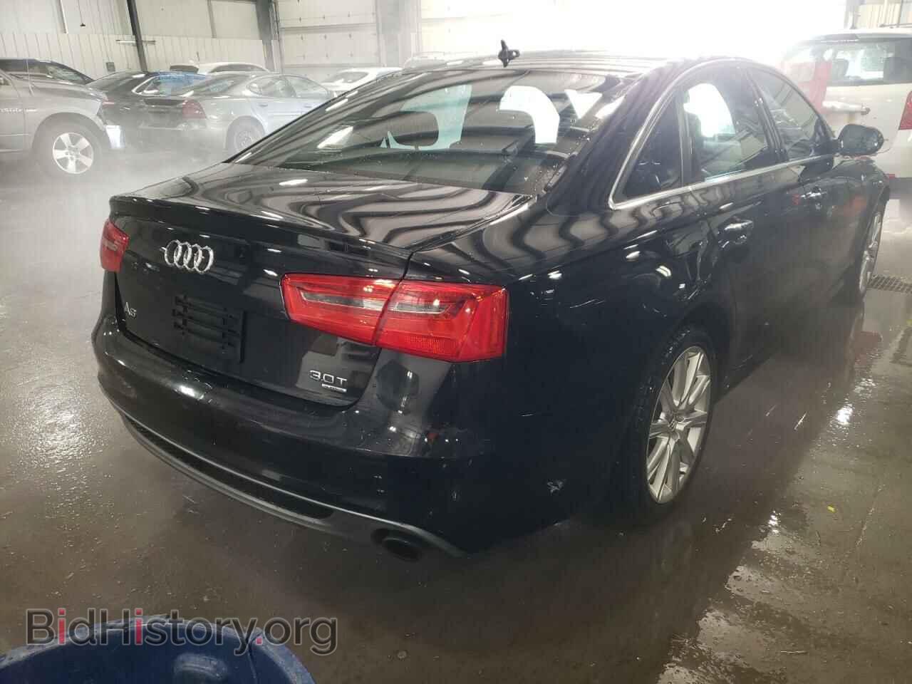 2013 AUDI A6 - VIN: WAUJGAFC2DN006346 - Фото 4