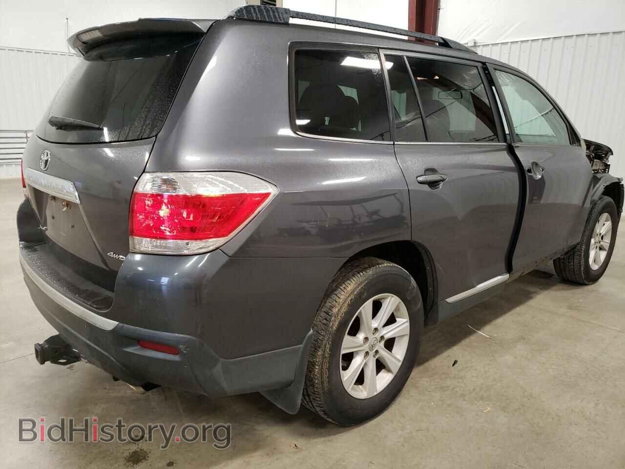2012 TOYOTA HIGHLANDER - VIN: 5TDBK3EH1CS164149 - Фото 3