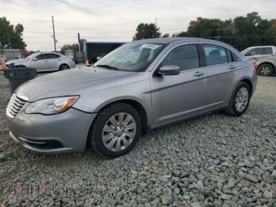 2013 Chrysler 200 LX, gray — VIN 1C3CCBAB2DN733647, Copart