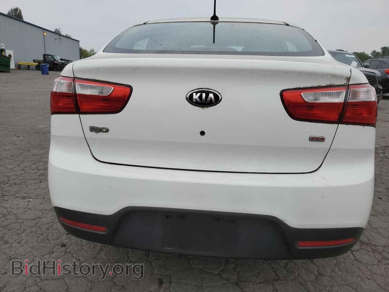 2014 KIA RIO - VIN: KNADM4A33E6354604 - Фото 6