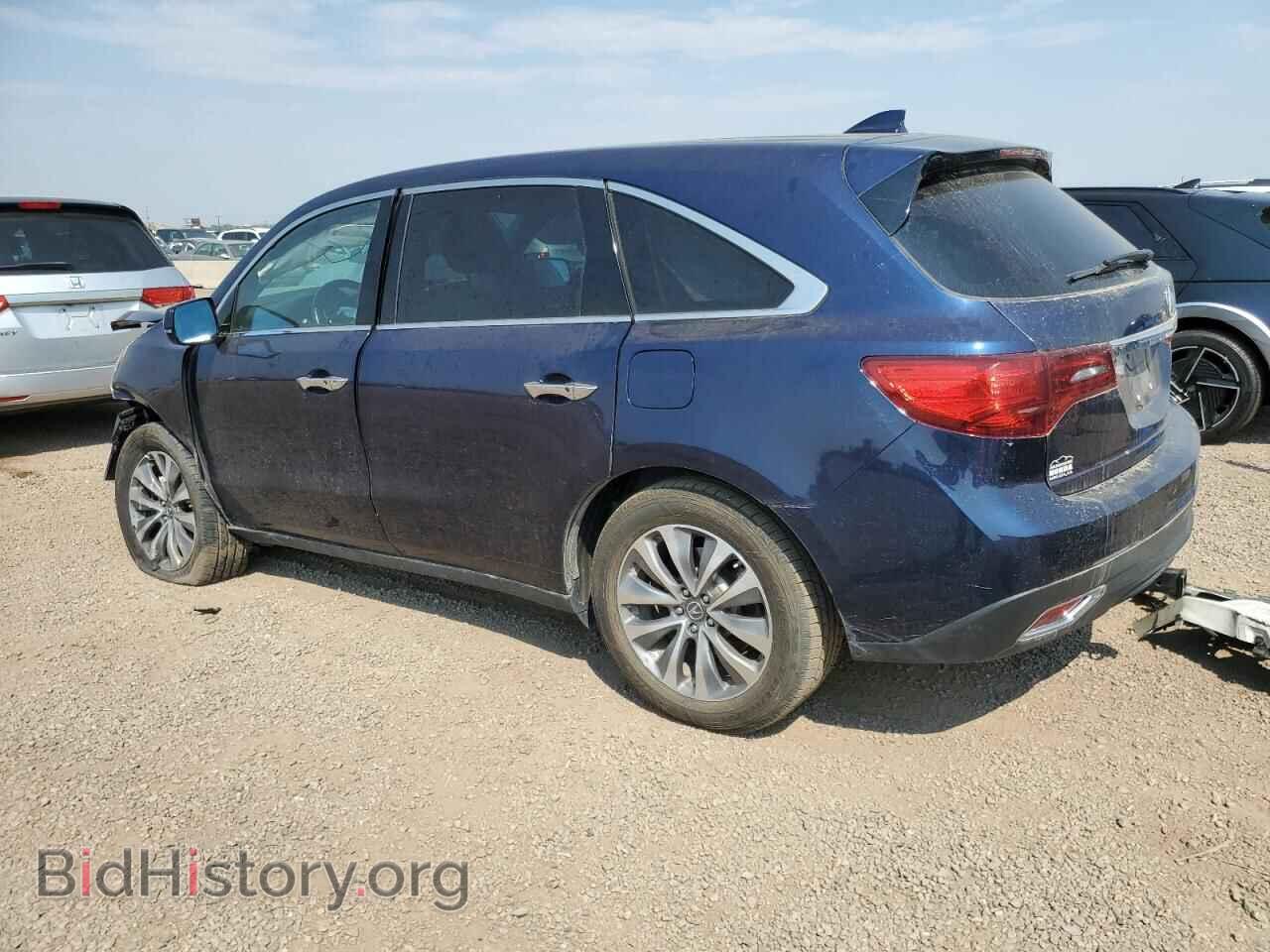 2016 ACURA MDX - VIN: 5FRYD4H63GB016243 - Фото 2