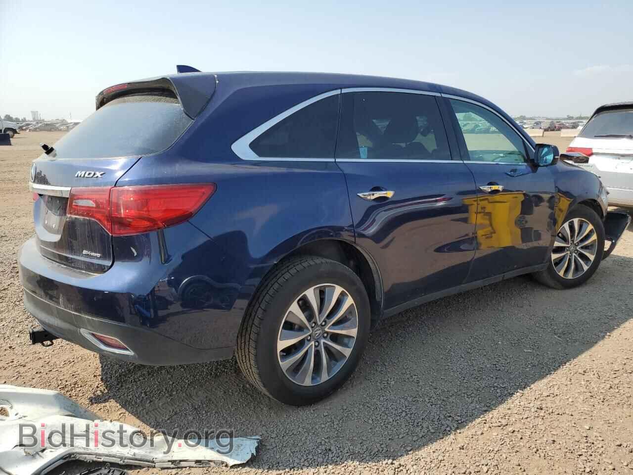 2016 ACURA MDX - VIN: 5FRYD4H63GB016243 - Фото 3