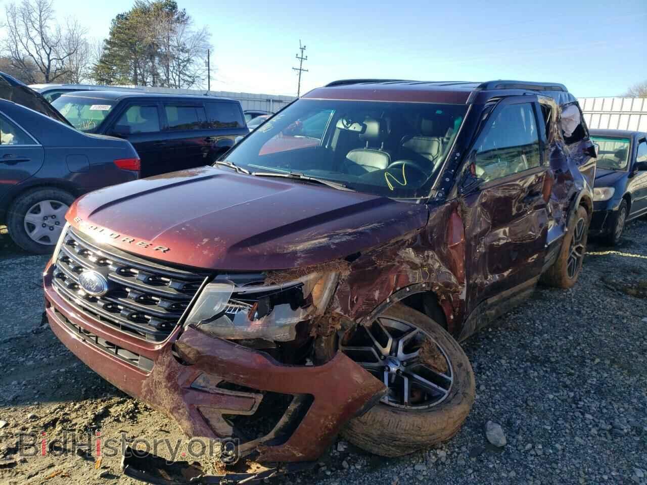 2016 FORD EXPLORER - VIN: 1FM5K8GT5GGB39908 - Фото 2