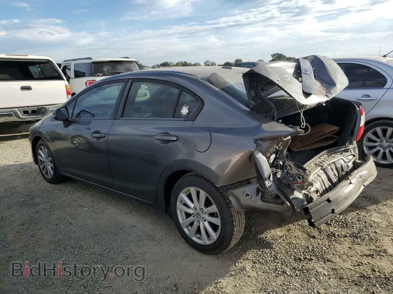 2012 HONDA CIVIC - VIN: 2HGFB2F84CH306522 - Фото 2