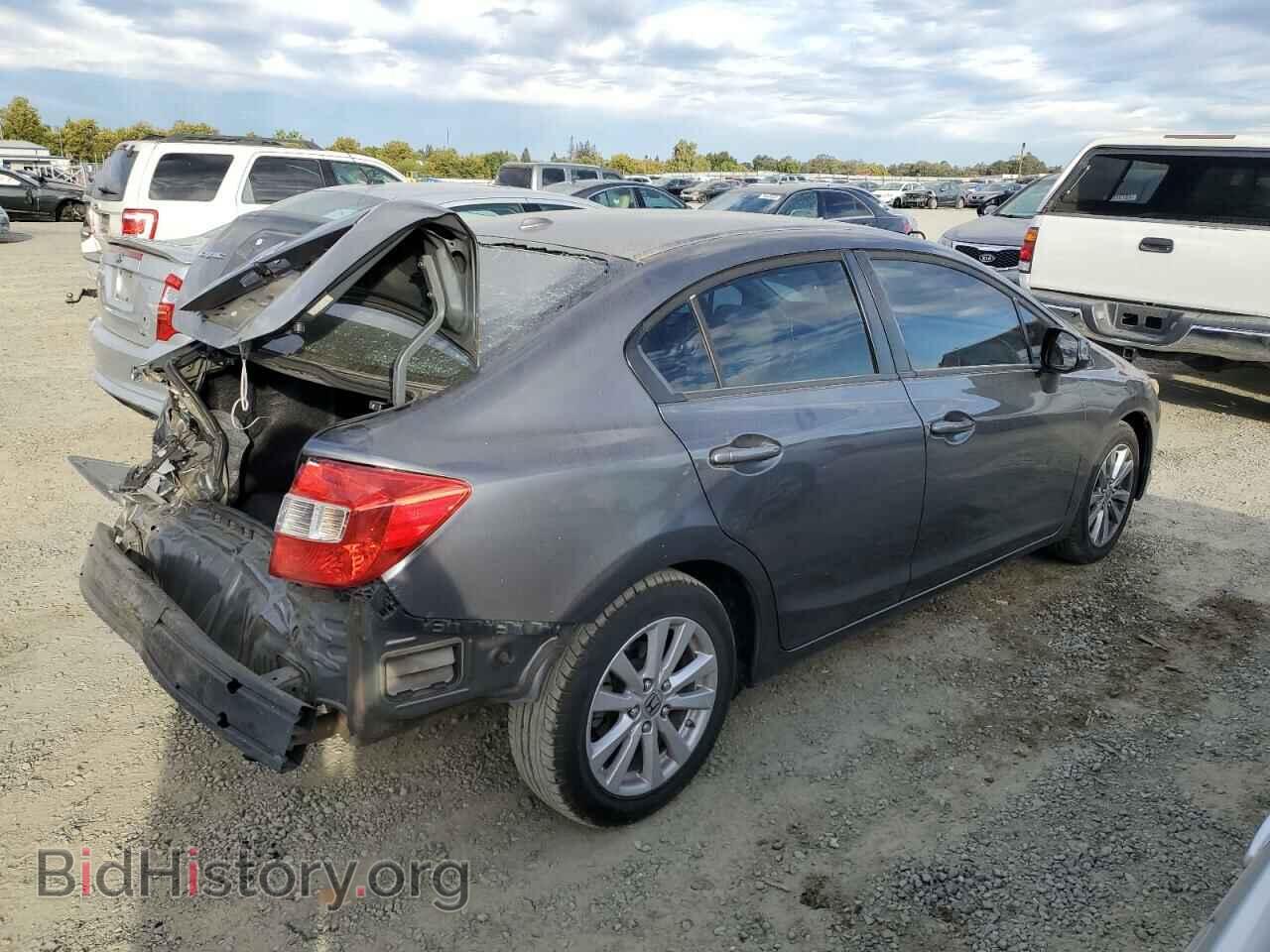 2012 HONDA CIVIC - VIN: 2HGFB2F84CH306522 - Фото 3