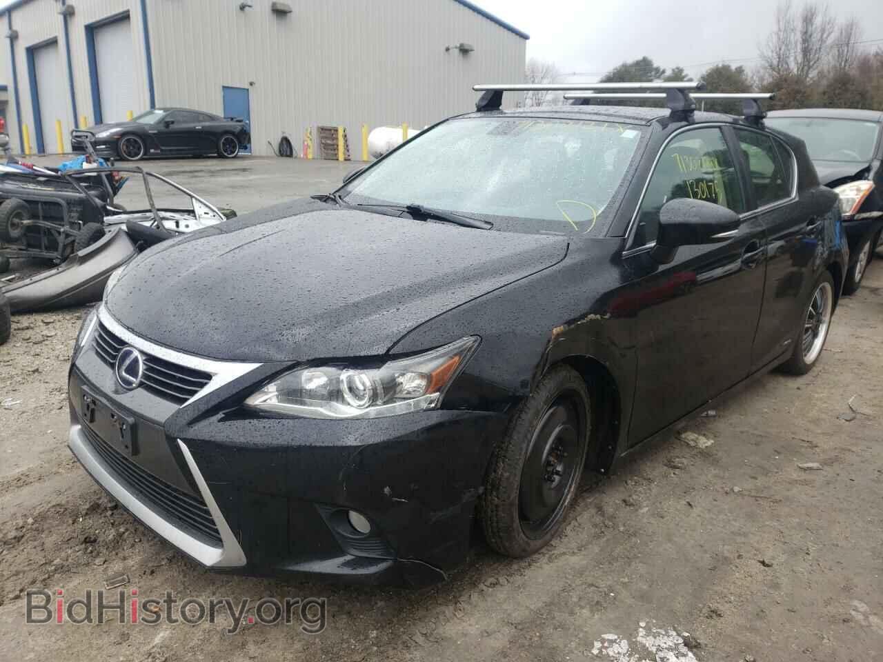 2014 LEXUS CT 200 - VIN: JTHKD5BHXE2181387 - Фото 2