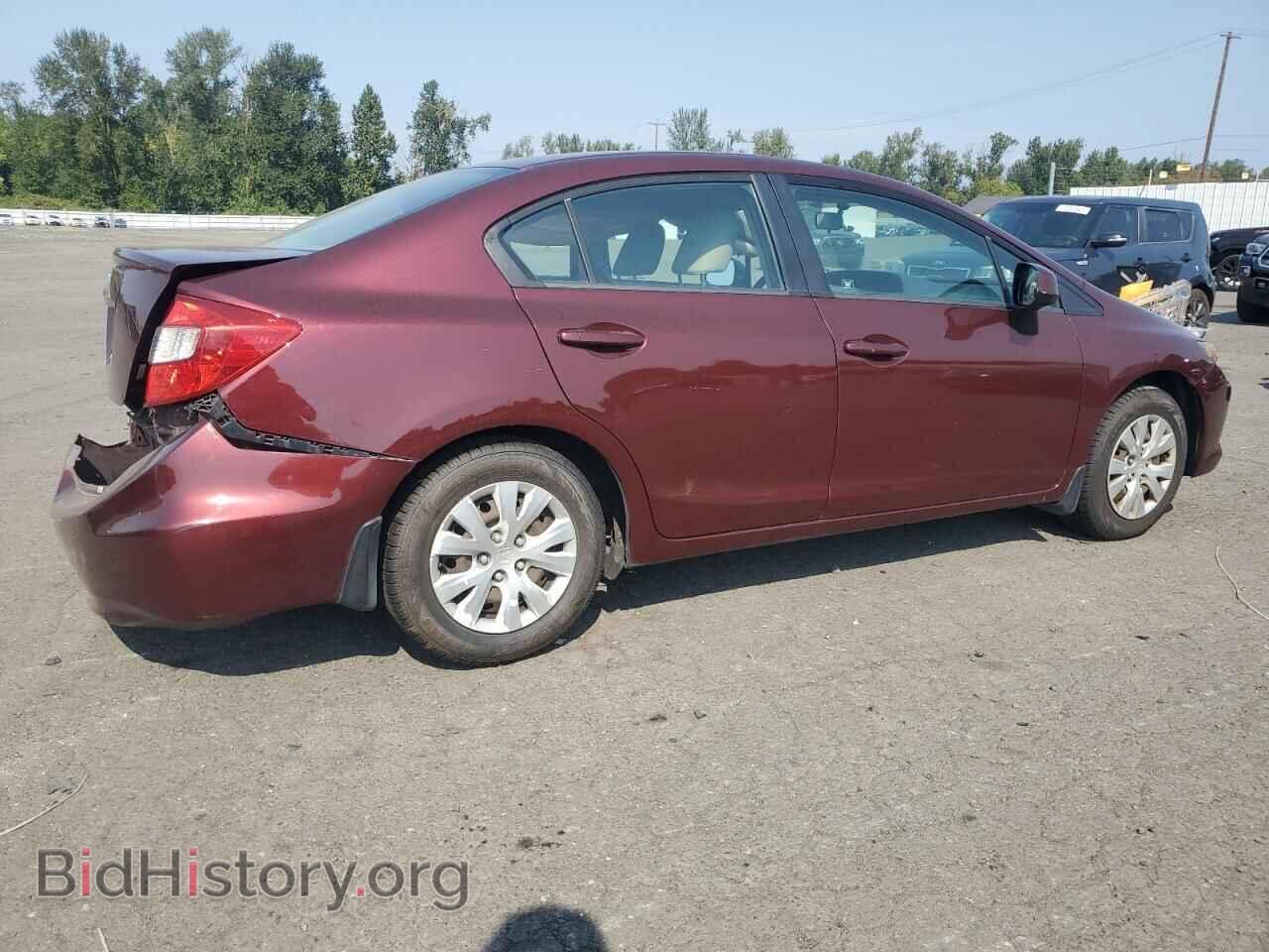 2012 HONDA CIVIC - VIN: 19XFB2F55CE355700 - Фото 3