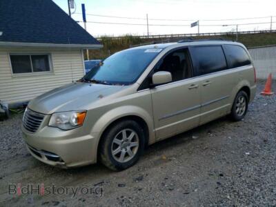 2011 Chrysler MINIVAN Town & COU, gold — VIN 2A4RR5DG8BR780558, Copart