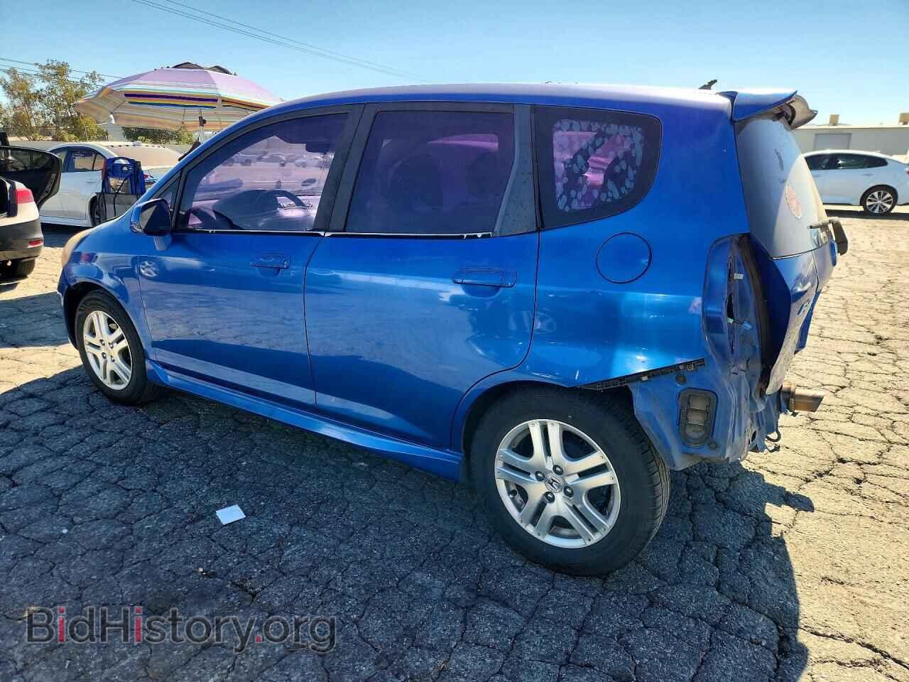 2007 HONDA FIT - VIN: JHMGD37637S004636 - Фото 2