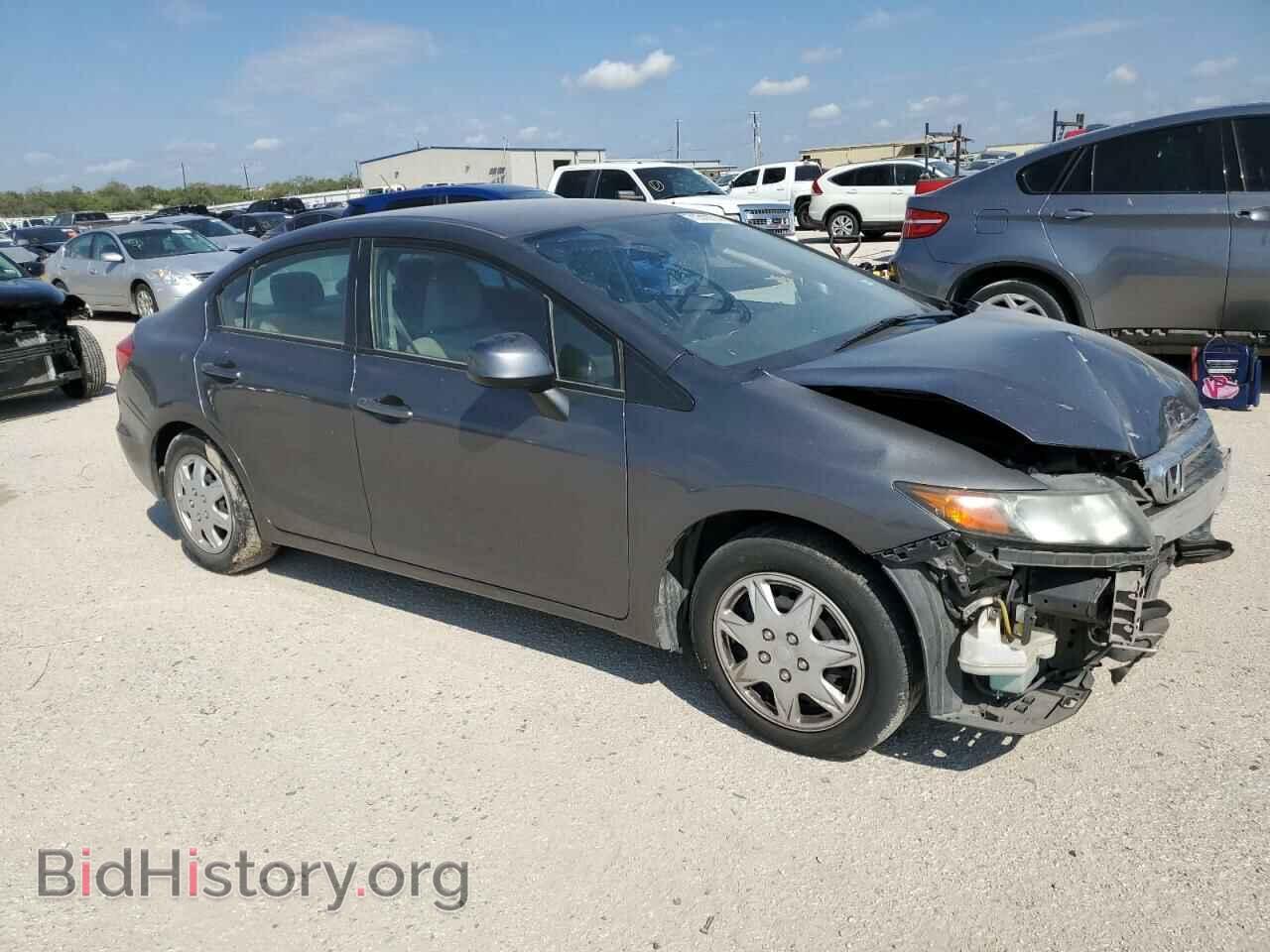 2012 HONDA CIVIC - VIN: 2HGFB2F5XCH595458 - Фото 4