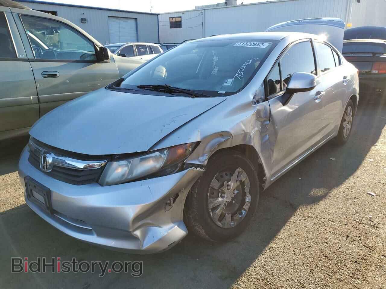 Фотография 2HGFB2F54CH326792 - HONDA CIVIC 2012