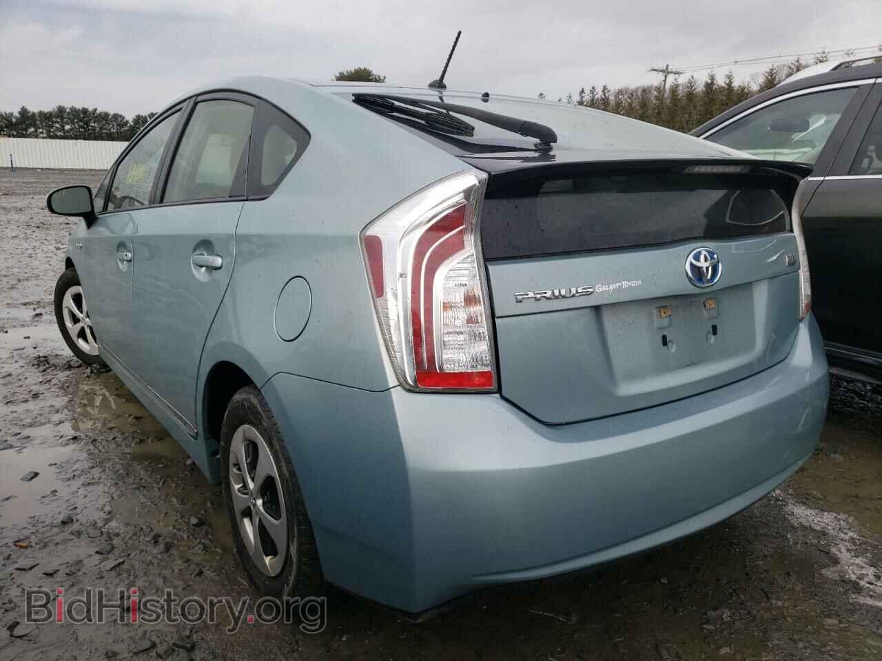 2014 TOYOTA PRIUS - VIN: JTDKN3DU4E1782300 - Фото 3