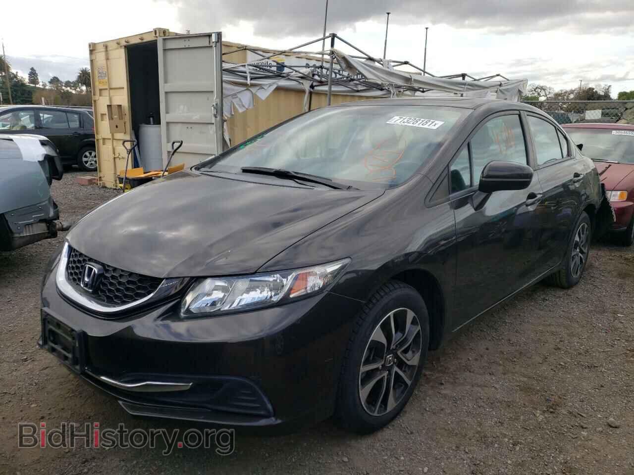 2014 HONDA CIVIC - VIN: 2HGFB2F89EH518805 - Фото 2